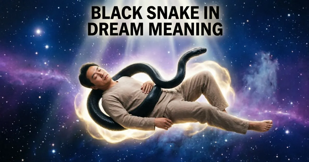 Black Snake In Dream Meaning