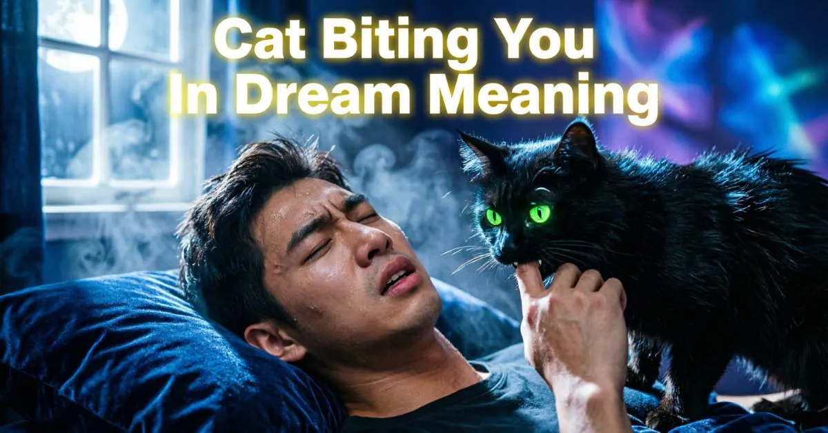 Cat Biting You In Dream Meaning