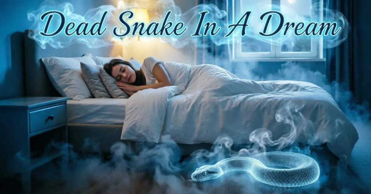 A Dead Snake In Dream Meaning