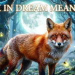 Fox In Dream Meaning