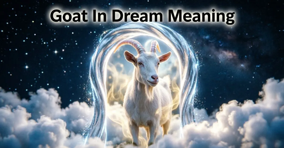 Goat In Dream Meaning