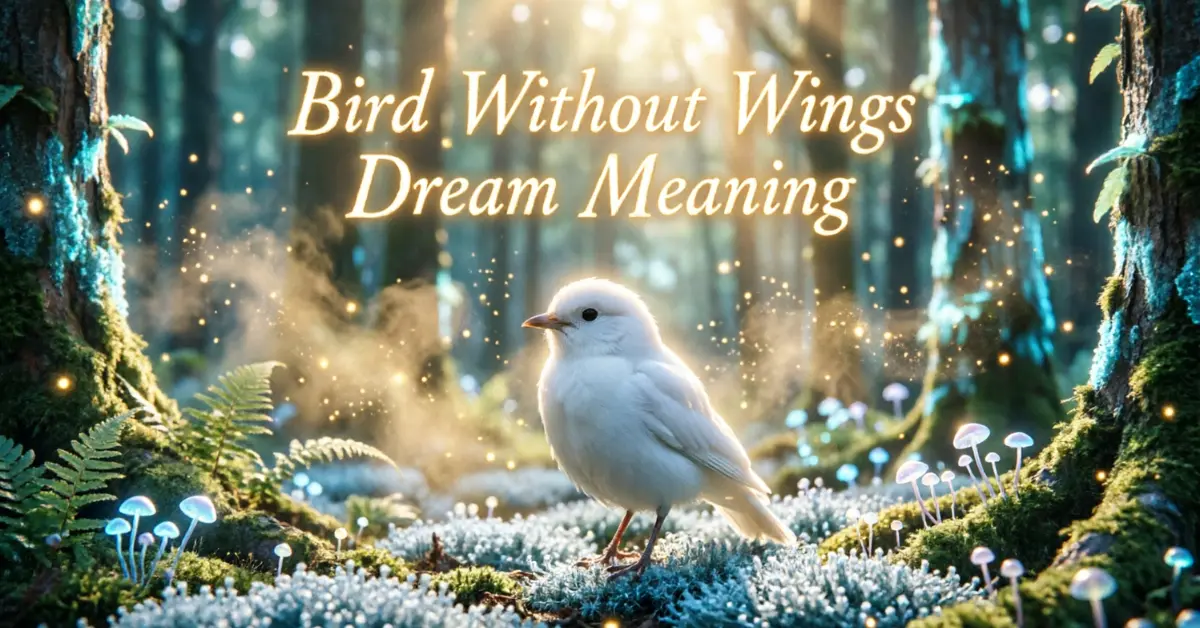 Bird Without Wings Dream Meaning