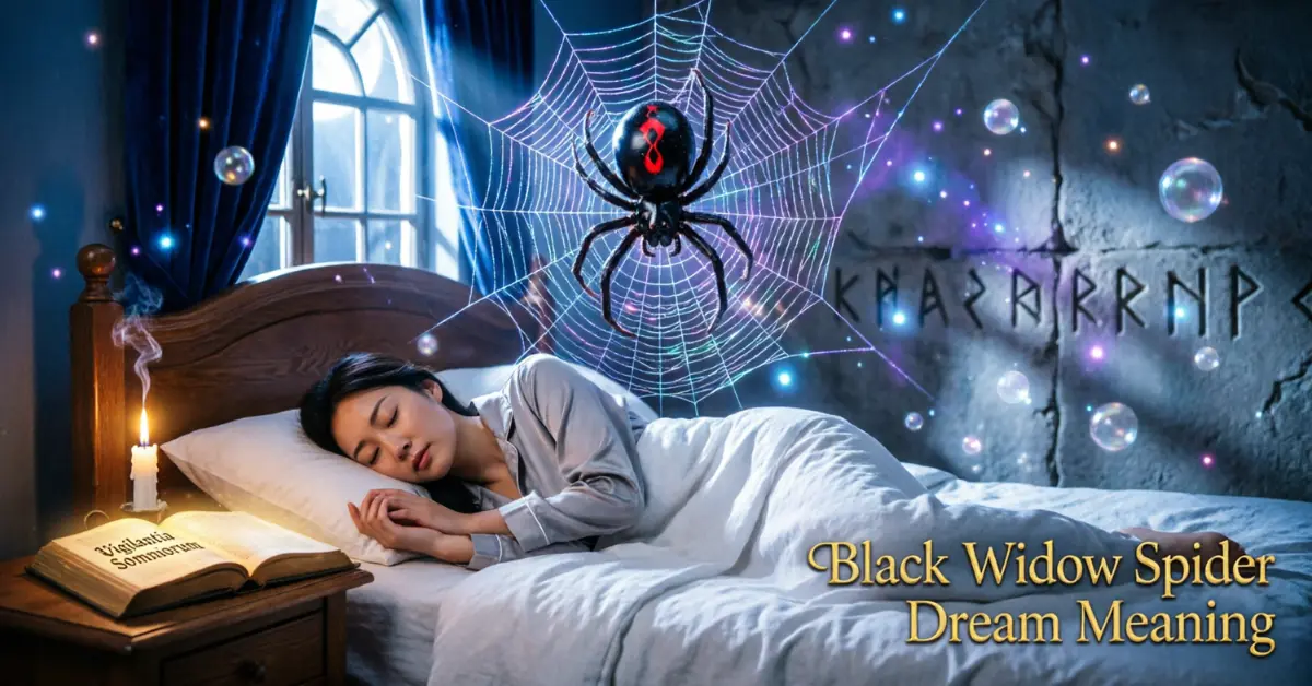 Black Widow Spider Dream Meaning