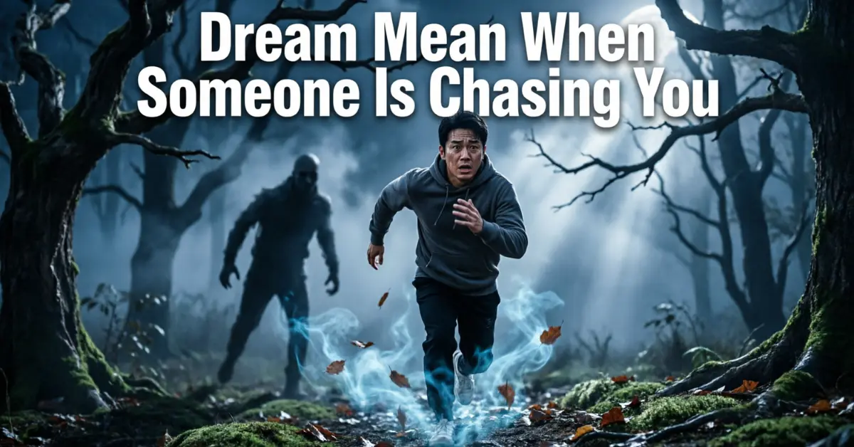Dream Mean When Someone Is Chasing You