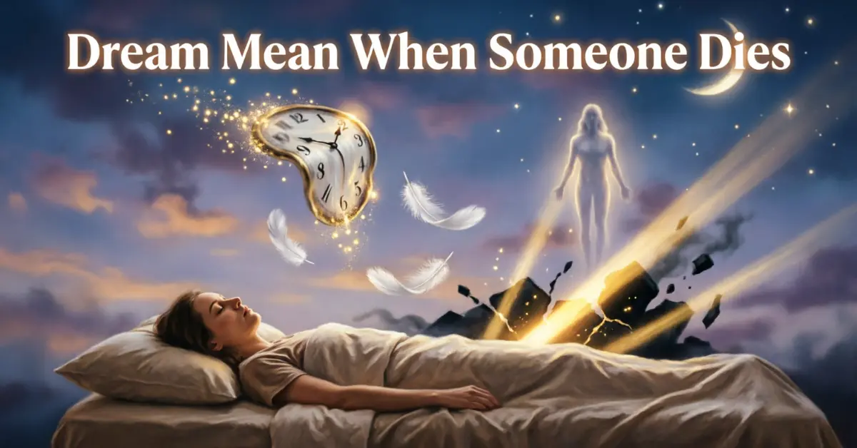 Dream Mean When Someone Dies