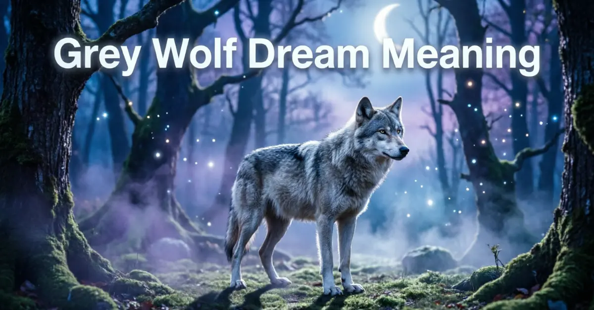 Grey Wolf Dream Meaning