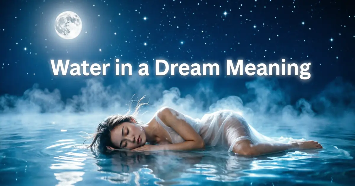 Water in Dream Meaning