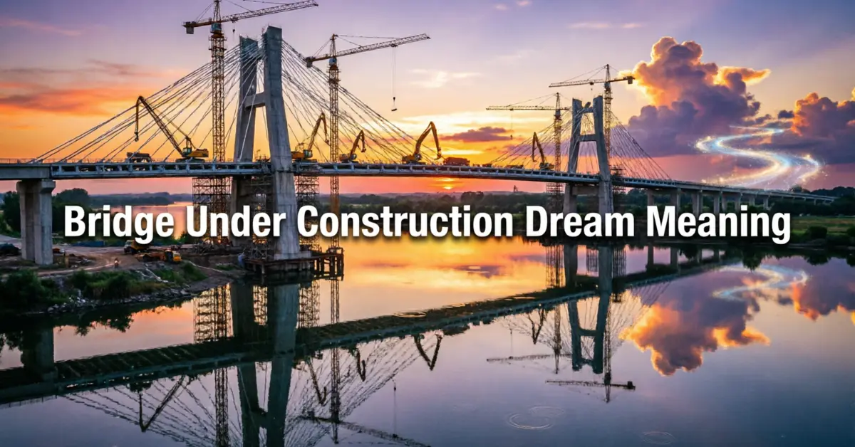 Bridge Under Construction Dream Meaning