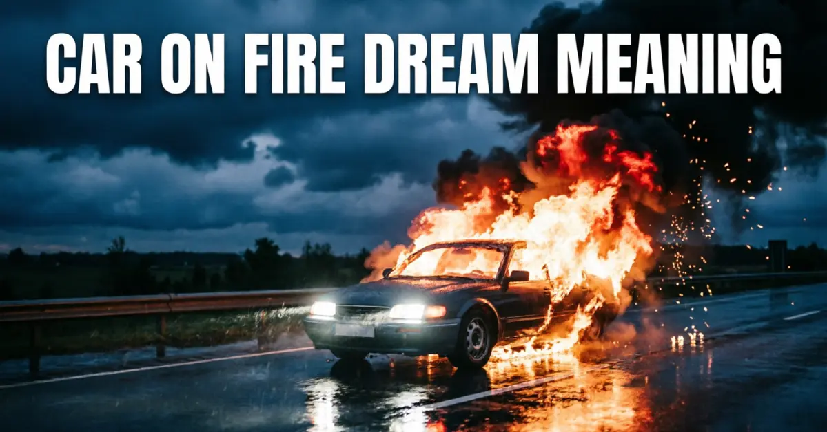 Car On Fire Dream Meaning