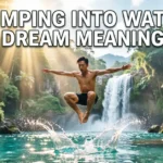 Jumping Into Water Dream Meaning