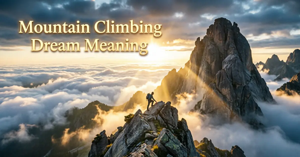 Mountain Climbing Dream Meaning
