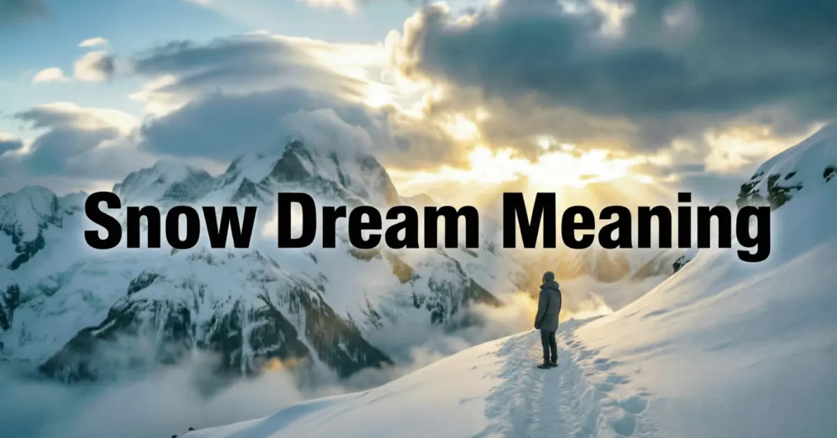 Snow Dream Meaning