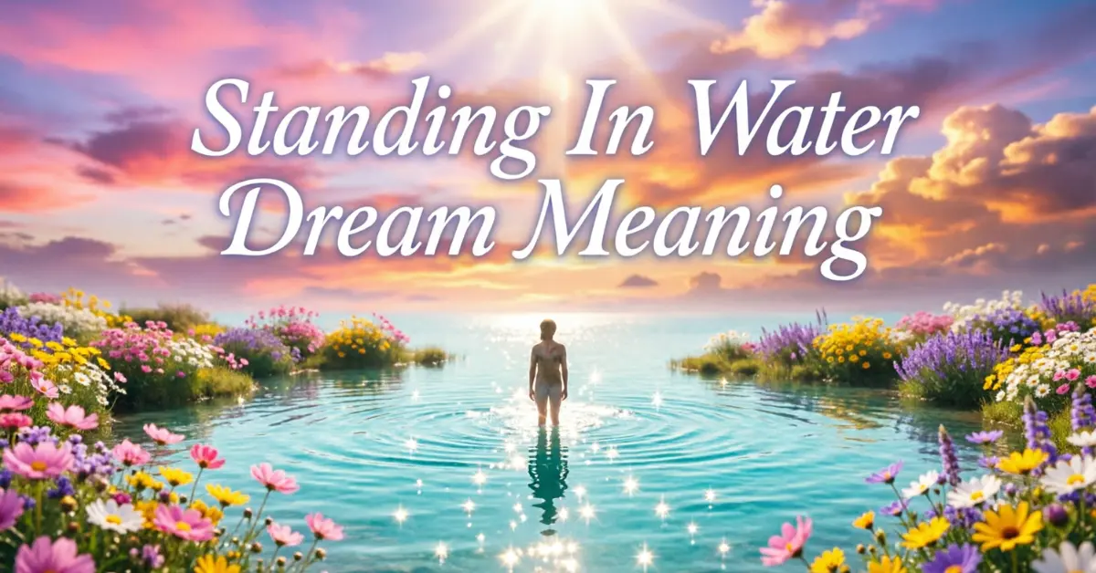 Standing In Water Dream Meaning