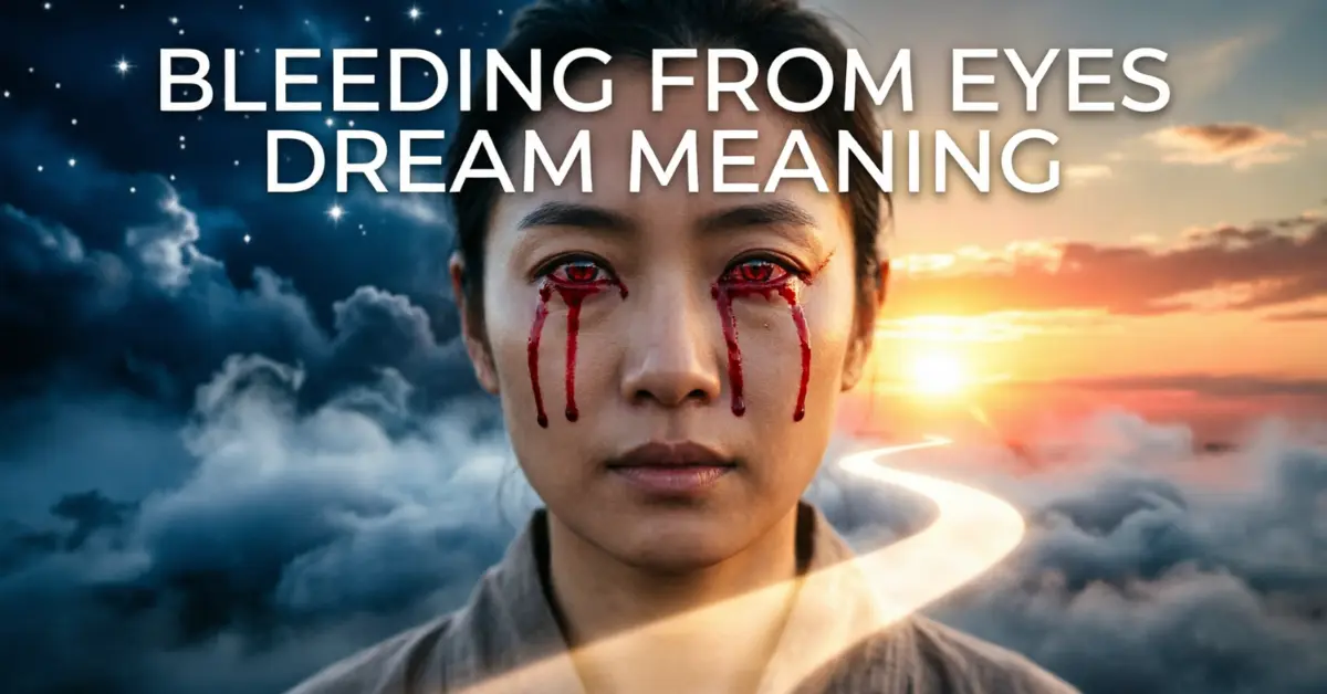 Bleeding From Eyes Dream Meaning