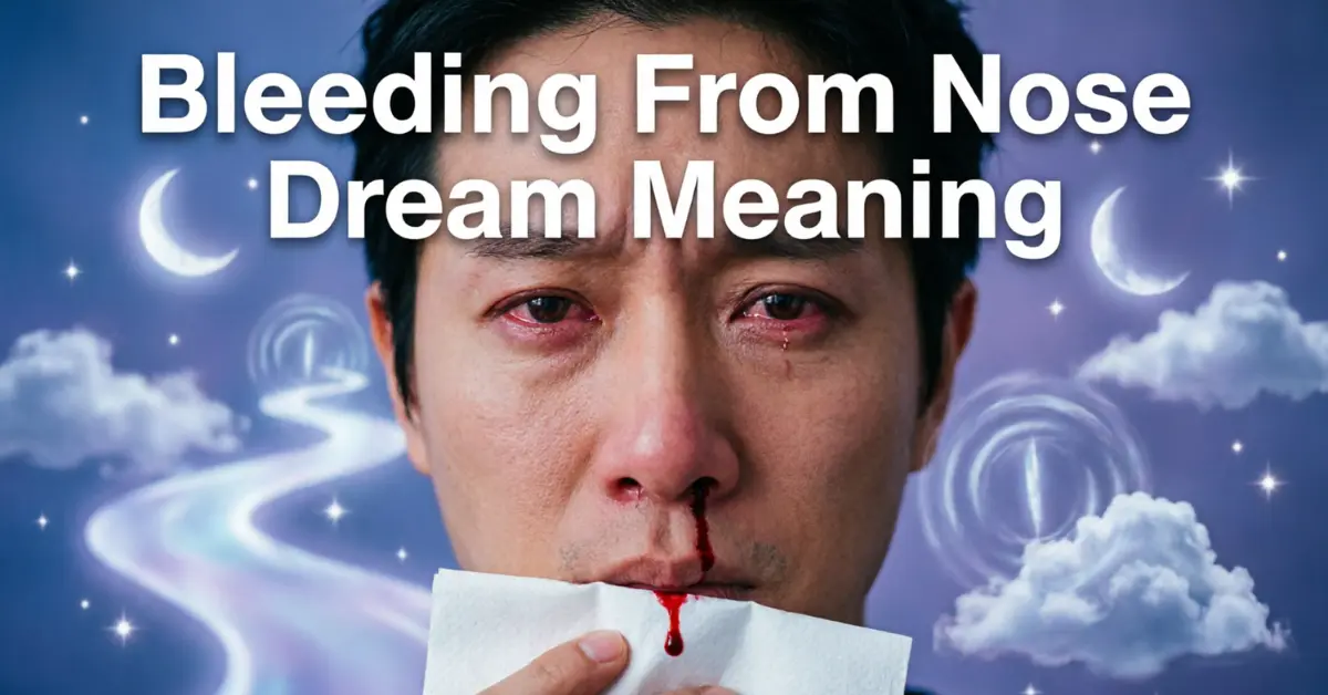 Bleeding From Nose Dream Meaning