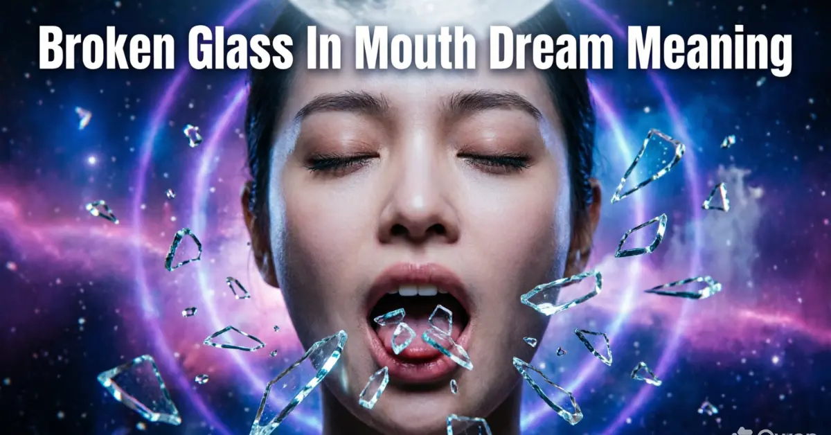 Broken Glass In Mouth Dream Meaning