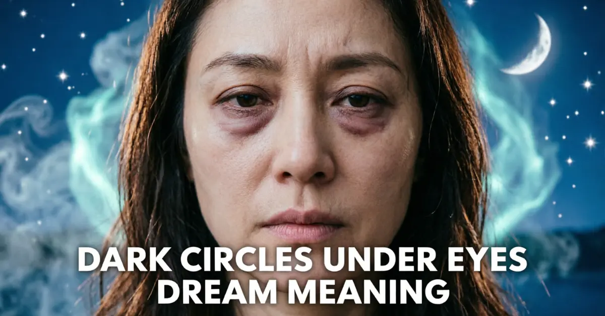 Dark Circles Under Eyes Dream Meaning