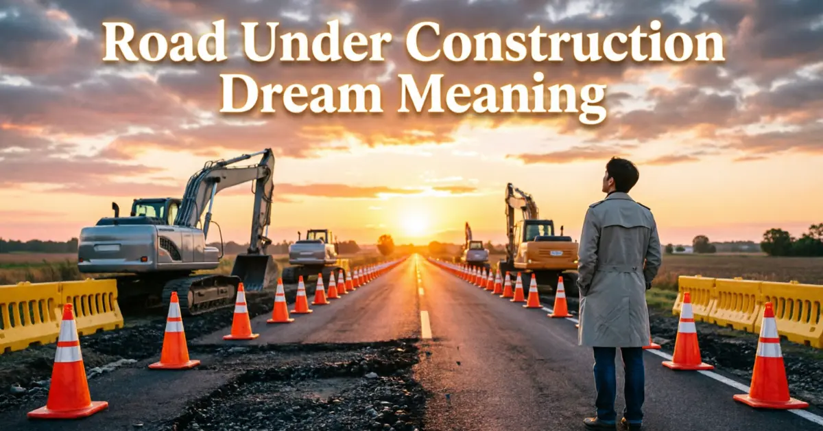 Road Under Construction Dream Meaning