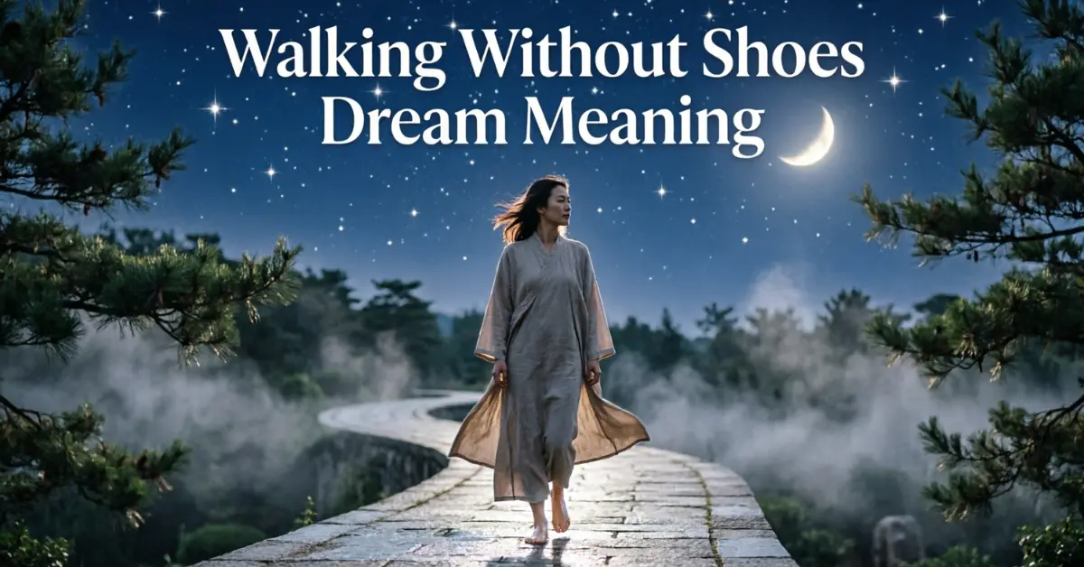 Walking Without Shoes Dream Meaning
