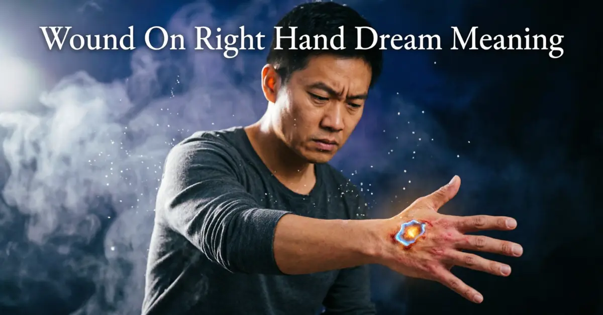 Wound On Right Hand Dream Meaning